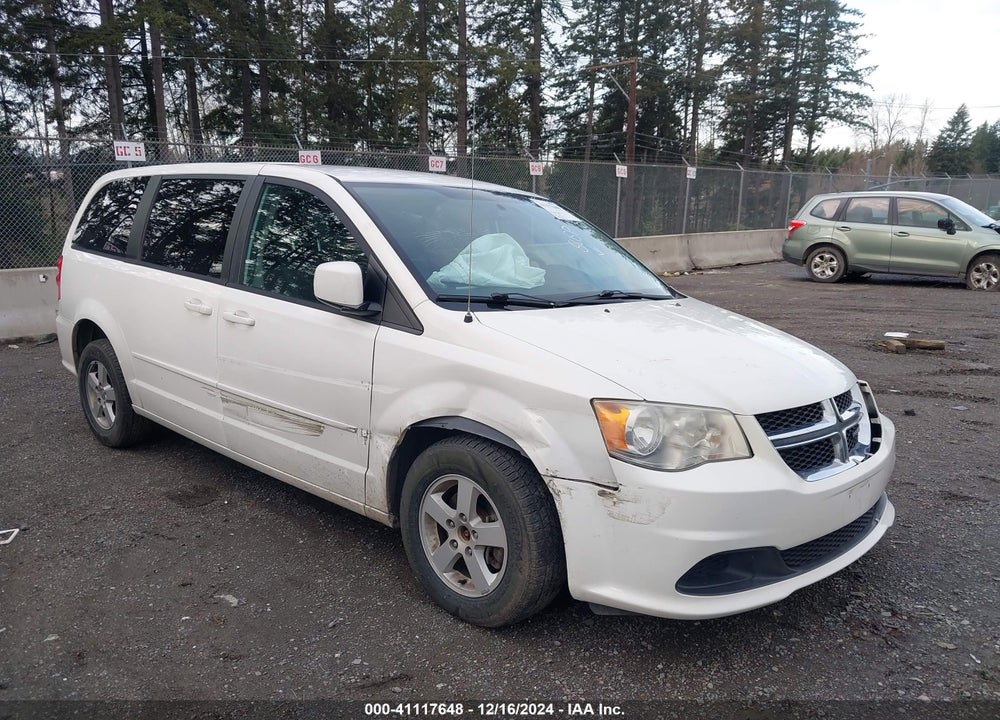 2013 DODGE GRAND CARAVAN SXT VIN: 2C4RDGCG0DR536780