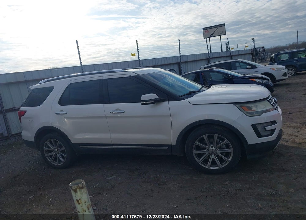2016 FORD EXPLORER LIMITED VIN: 1FM5K7F89GGB98371