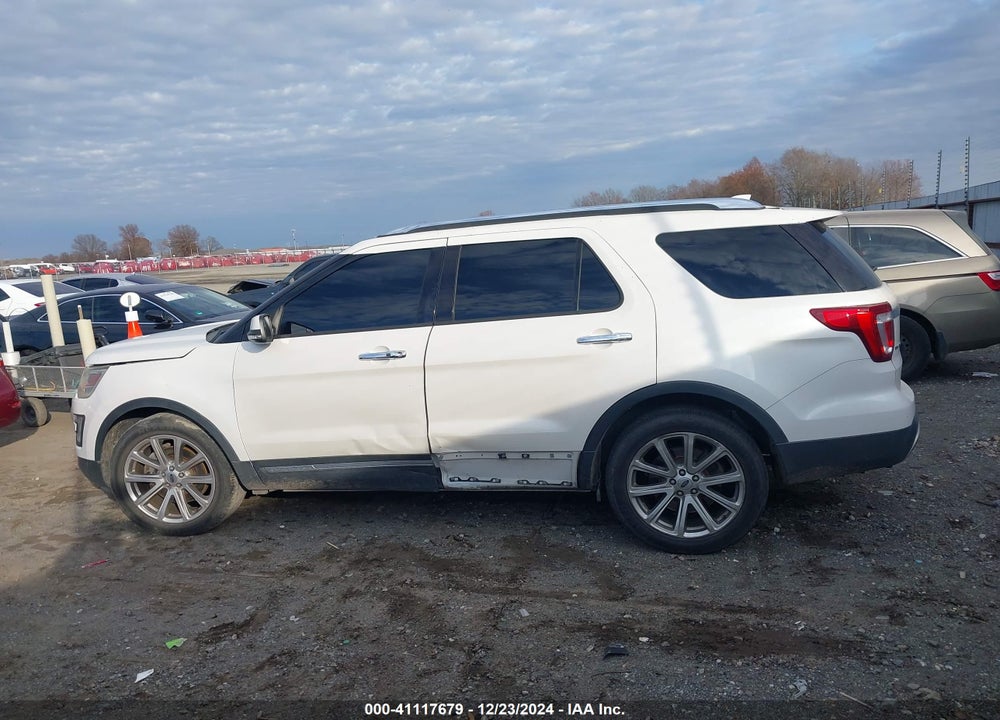 2016 FORD EXPLORER LIMITED VIN: 1FM5K7F89GGB98371