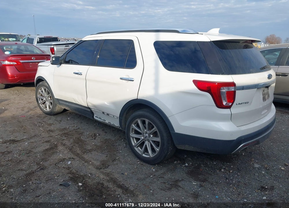 2016 FORD EXPLORER LIMITED VIN: 1FM5K7F89GGB98371