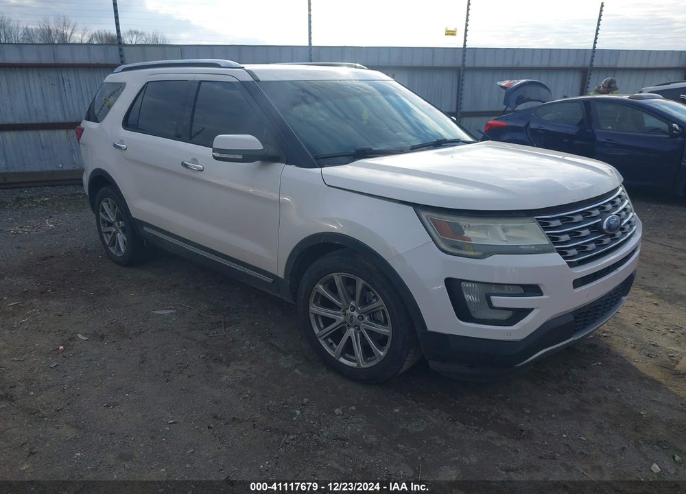 2016 FORD EXPLORER LIMITED VIN: 1FM5K7F89GGB98371