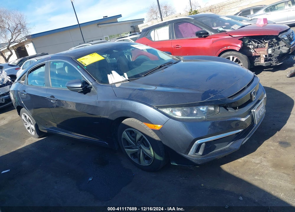 2019 HONDA CIVIC LX VIN: 2HGFC2F60KH555927