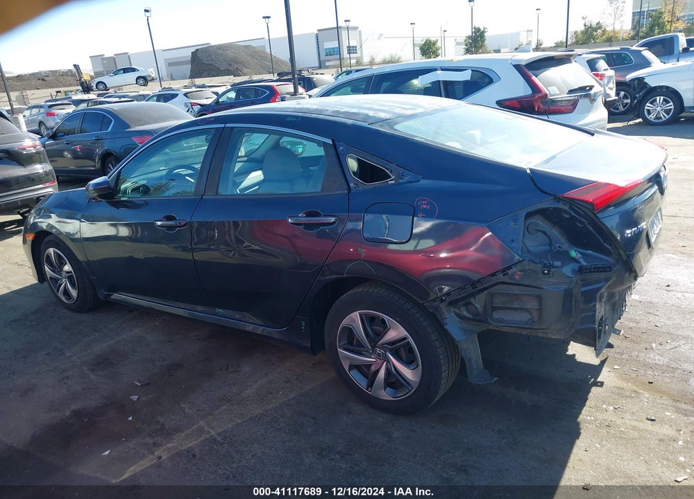 2019 HONDA CIVIC LX VIN: 2HGFC2F60KH555927