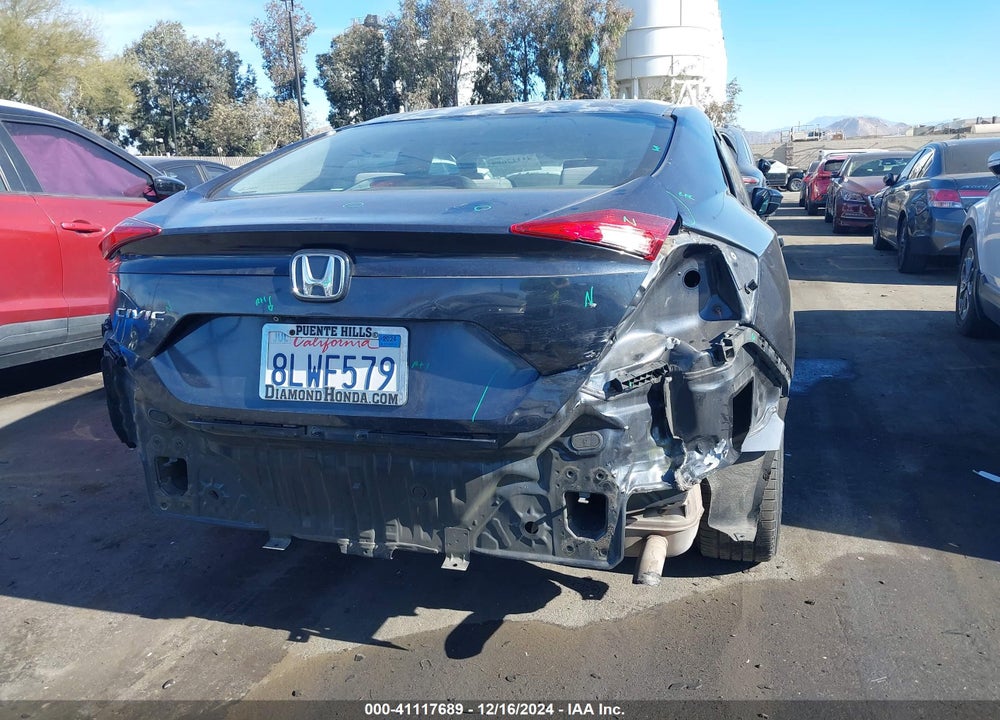 2019 HONDA CIVIC LX VIN: 2HGFC2F60KH555927