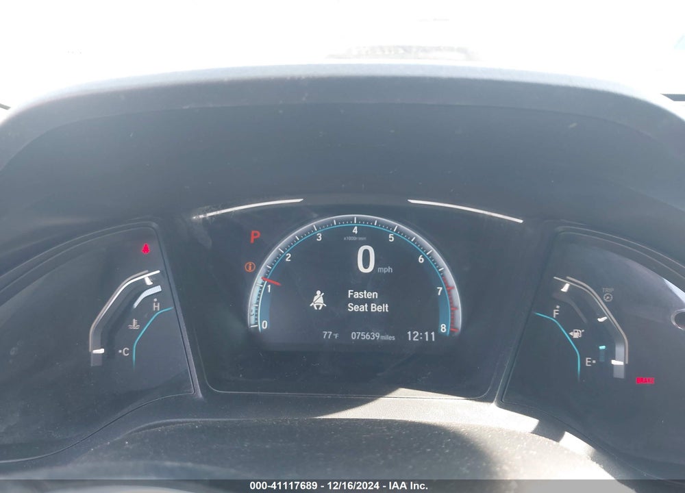 2019 HONDA CIVIC LX VIN: 2HGFC2F60KH555927