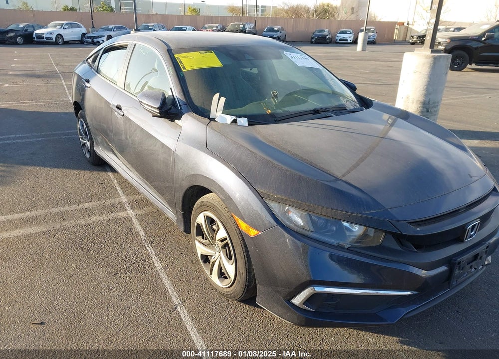 2019 HONDA CIVIC LX VIN: 2HGFC2F60KH555927