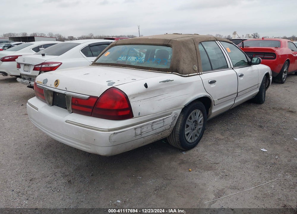 2005 MERCURY GRAND MARQUIS GS VIN: 2MEFM74W25X666063