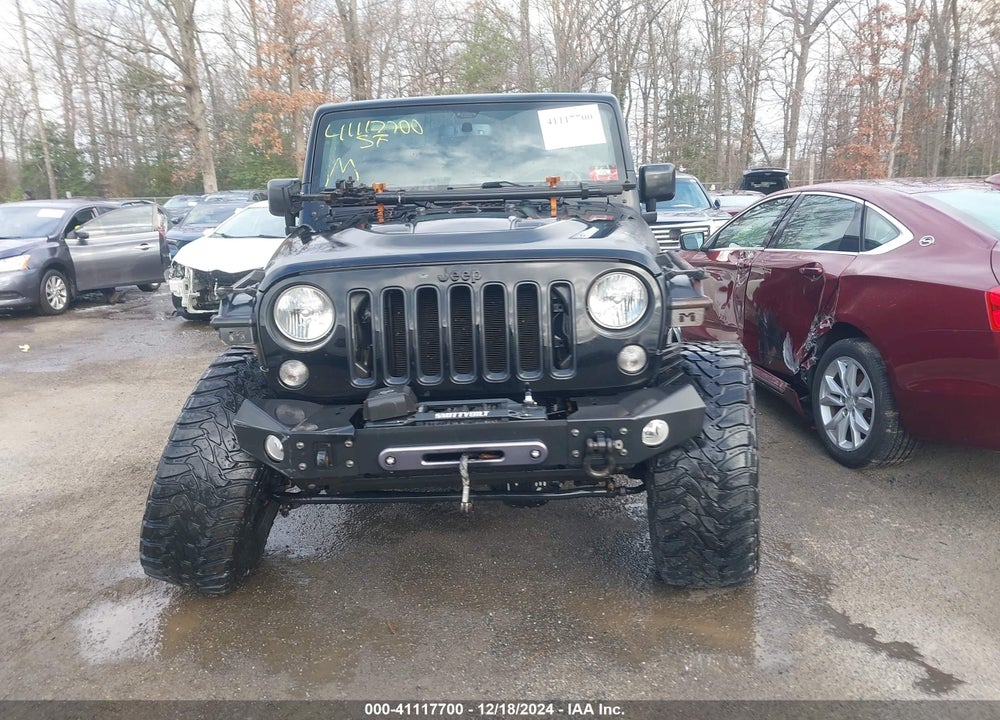 2015 JEEP WRANGLER UNLIMITED WRANGLER X VIN: 1C4BJWEG2FL653130