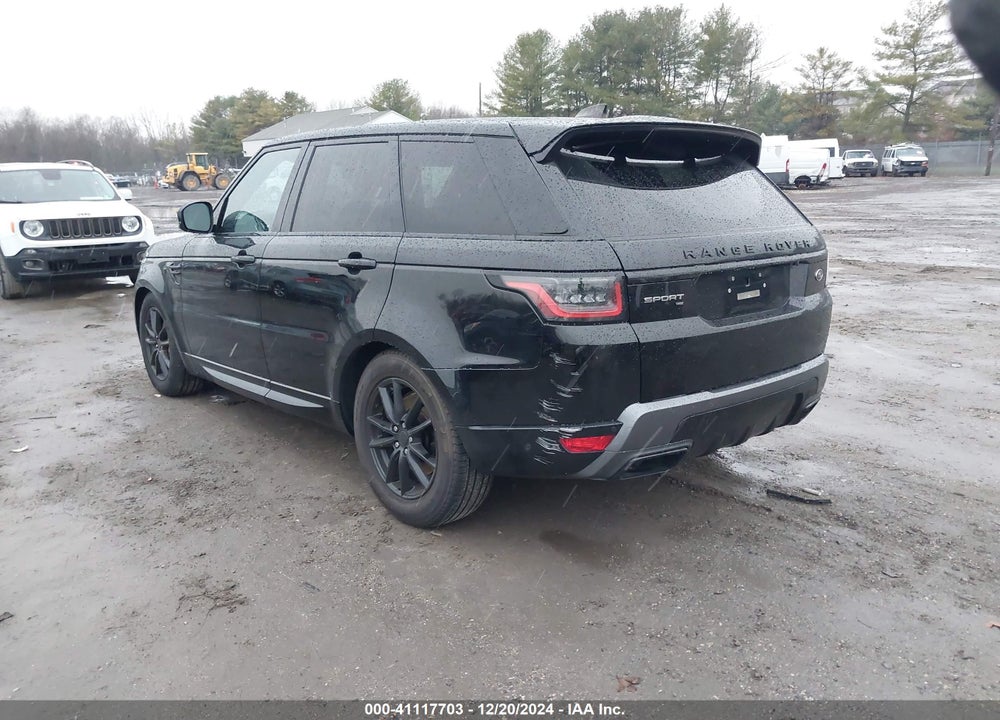 2020 LAND ROVER RANGE ROVER SPORT HSE MHEV VIN: SALWR2SU8LA723663
