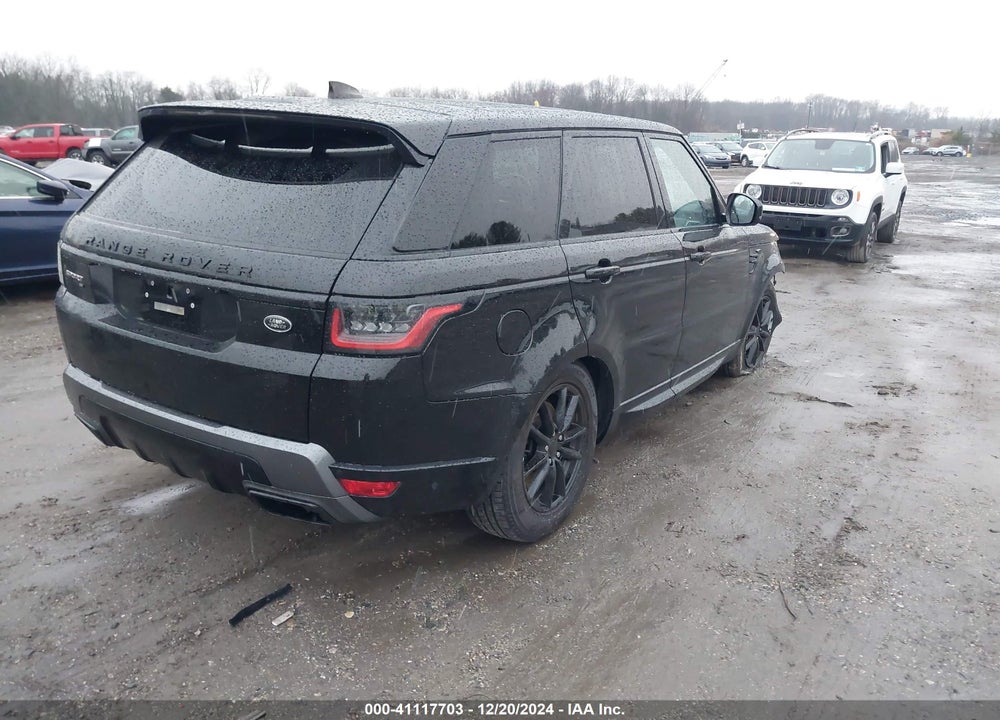 2020 LAND ROVER RANGE ROVER SPORT HSE MHEV VIN: SALWR2SU8LA723663