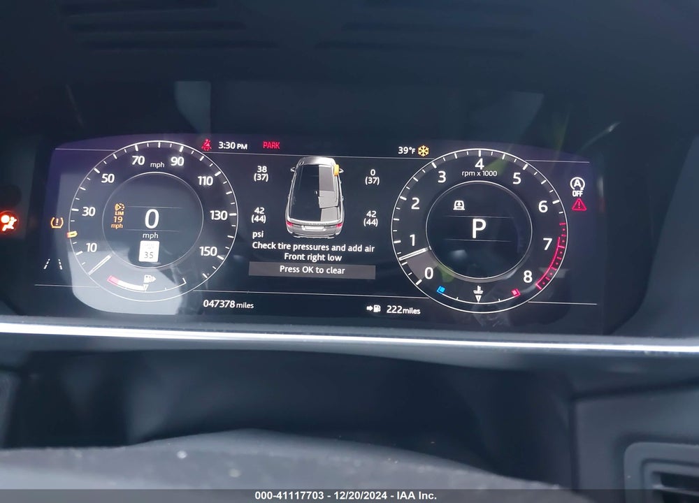 2020 LAND ROVER RANGE ROVER SPORT HSE MHEV VIN: SALWR2SU8LA723663