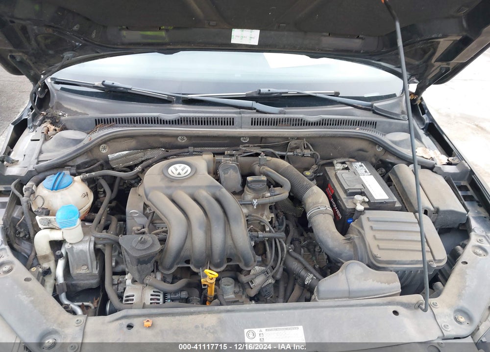 2012 VOLKSWAGEN JETTA 2.0L S VIN: 3VW2K7AJ8CM321950