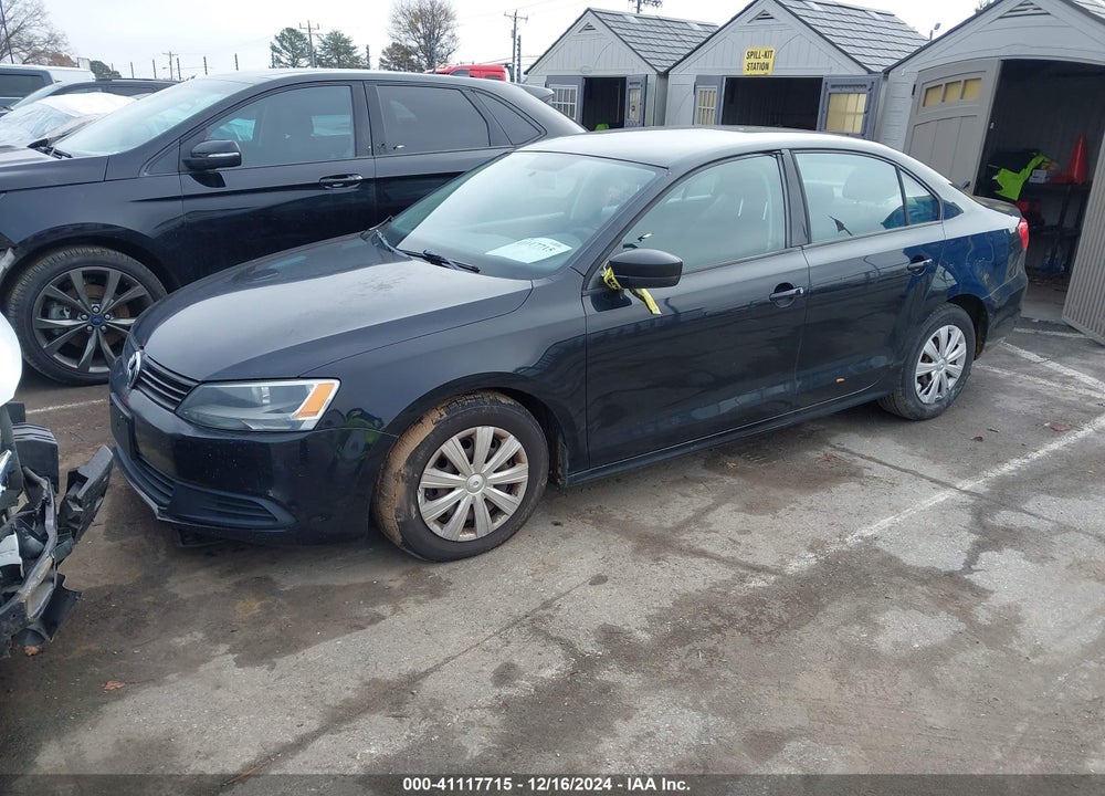 2012 VOLKSWAGEN JETTA 2.0L S VIN: 3VW2K7AJ8CM321950