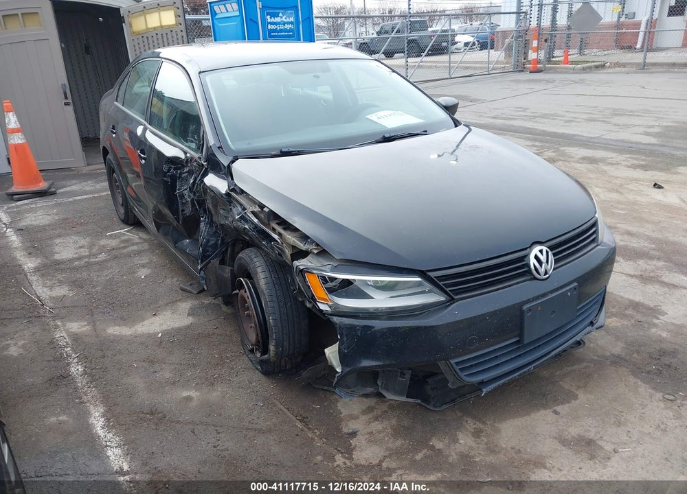 2012 VOLKSWAGEN JETTA 2.0L S VIN: 3VW2K7AJ8CM321950