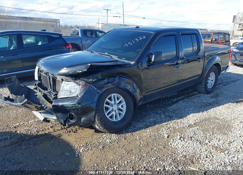 2018 NISSAN FRONTIER SV VIN: 1N6AD0EV7JN751322