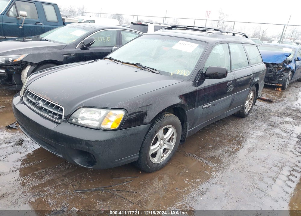 2004 SUBARU OUTBACK H6-3.0 L.L. BEAN EDITION VIN: 4S3BH806047612992