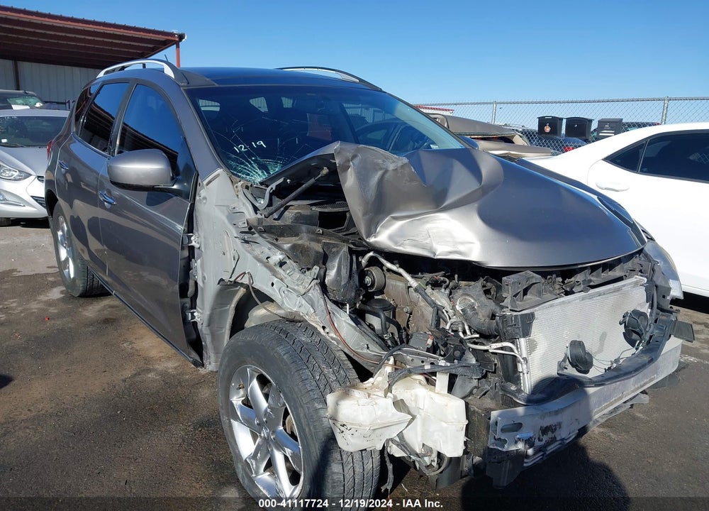 2010 NISSAN MURANO SL VIN: JN8AZ1MUXAW015198