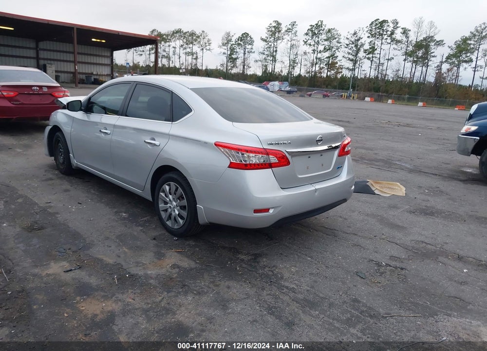 2014 NISSAN SENTRA SV VIN: 3N1AB7AP5EY291923
