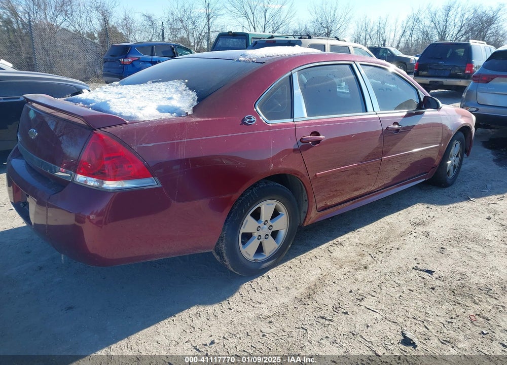 2009 CHEVROLET IMPALA VIN: 2G1WT57N991324784