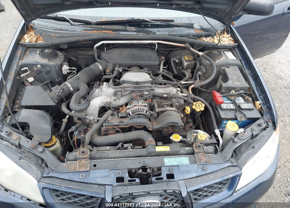 2006 SUBARU IMPREZA 2.5I VIN: JF1GD676X6H510260