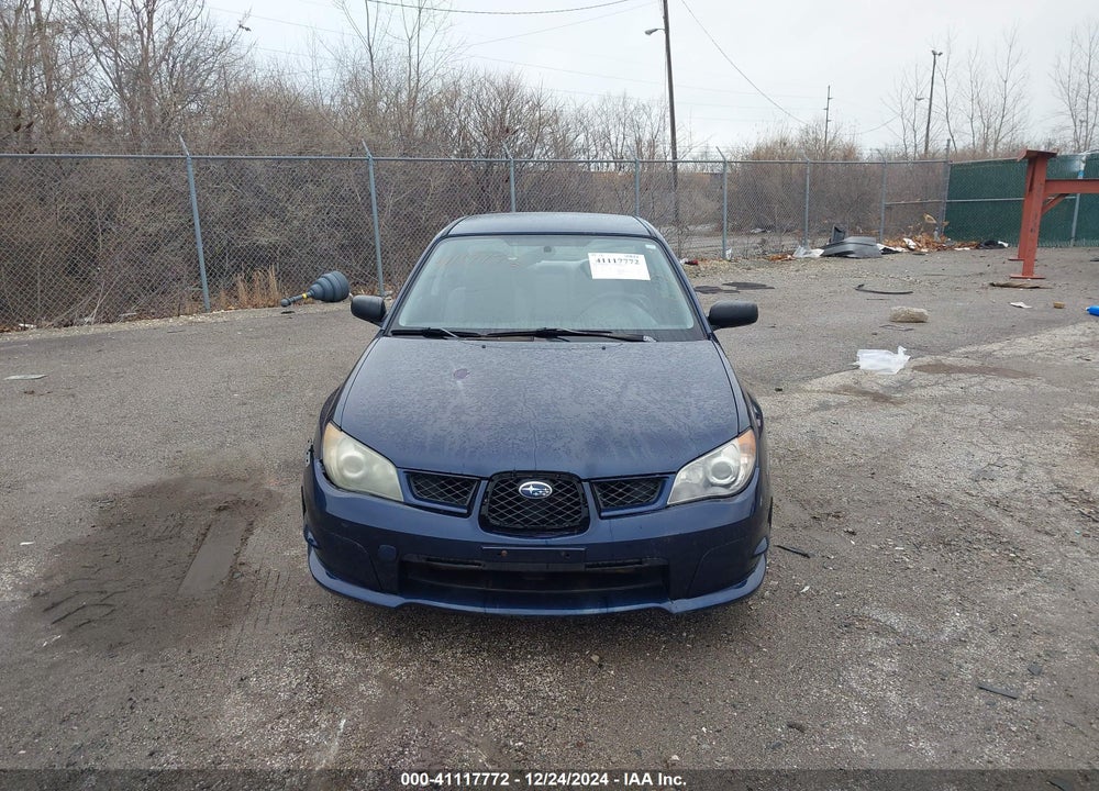 2006 SUBARU IMPREZA 2.5I VIN: JF1GD676X6H510260