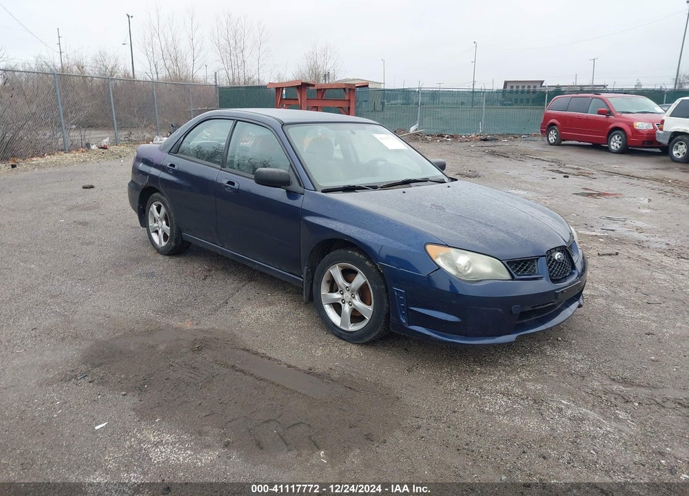 2006 SUBARU IMPREZA 2.5I VIN: JF1GD676X6H510260