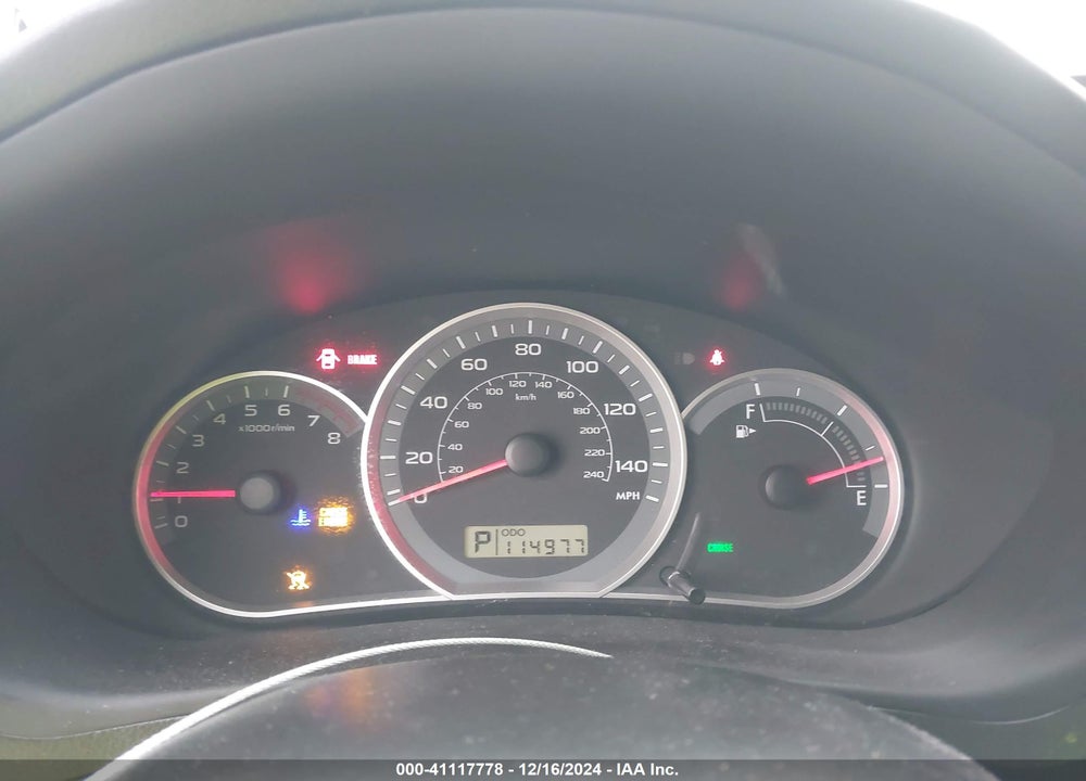 2009 SUBARU IMPREZA OUTBACK SPORT VIN: JF1GH63689H801256