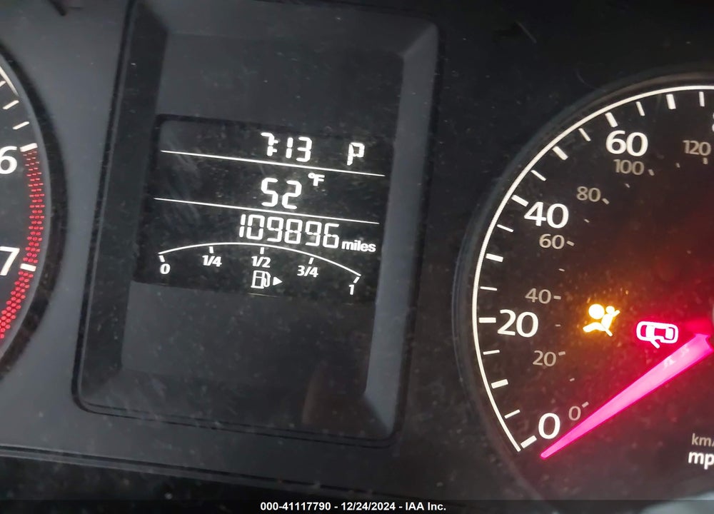2011 VOLKSWAGEN JETTA 2.5L SE VIN: 3VWDZ7AJ0BM341600