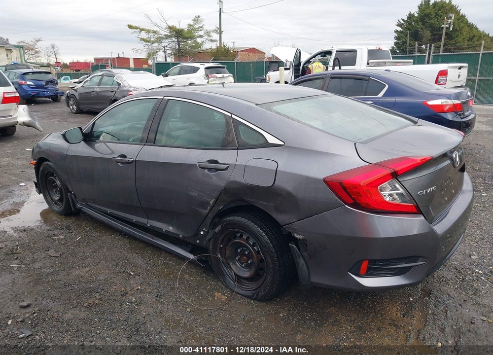 2016 HONDA CIVIC LX VIN: 2HGFC2F52GH567432