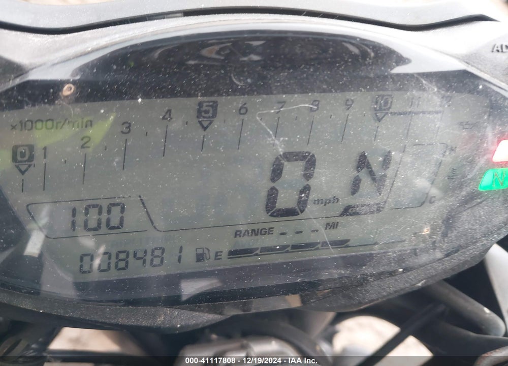 2017 SUZUKI SV650 VIN: JS1VP55A9H2100379