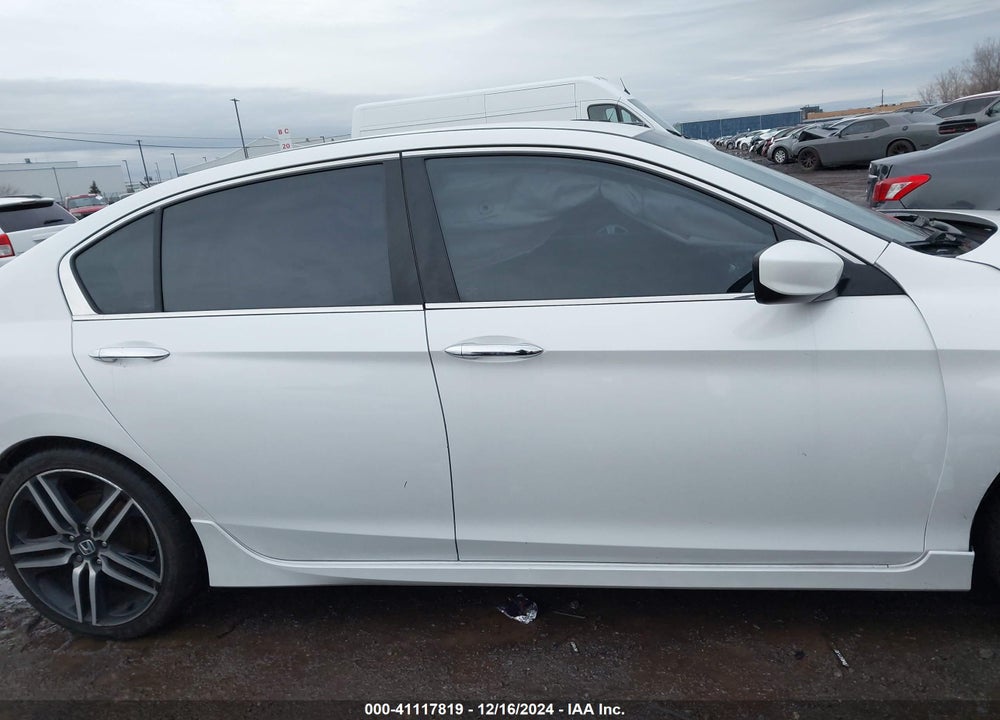 2016 HONDA ACCORD SPORT VIN: 1HGCR2F50GA198702