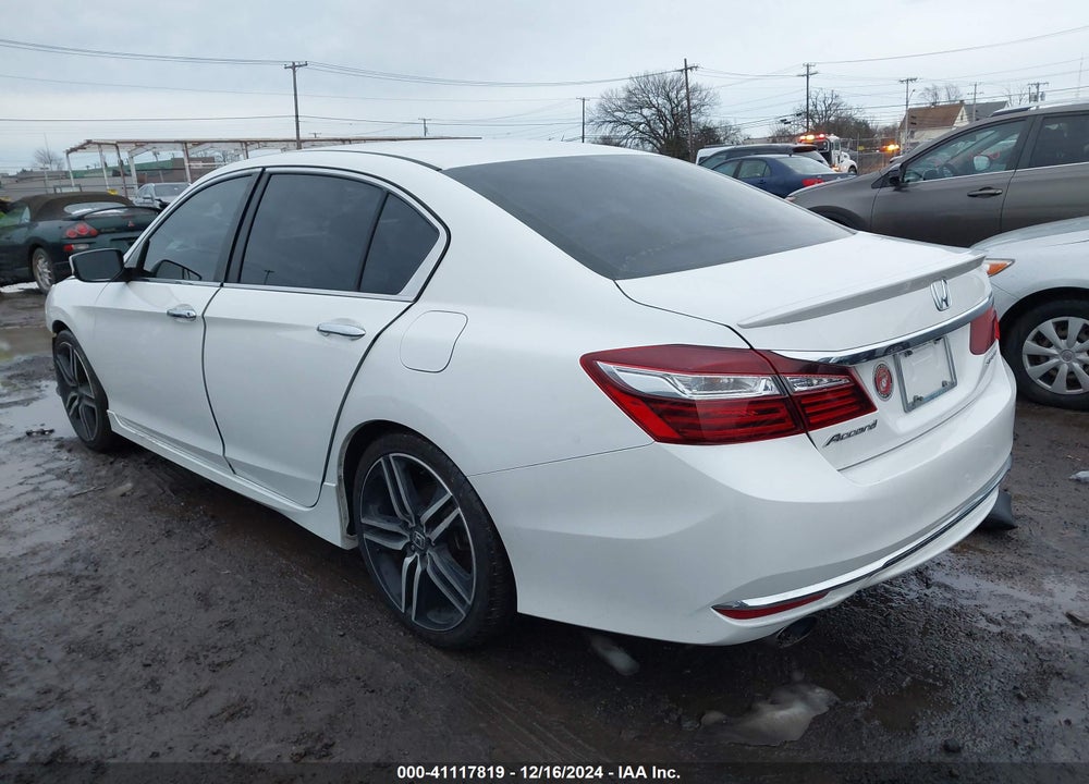 2016 HONDA ACCORD SPORT VIN: 1HGCR2F50GA198702