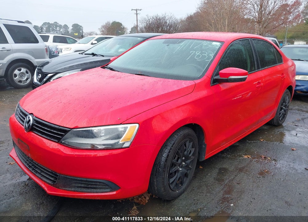 2014 VOLKSWAGEN JETTA 1.8T SE VIN: 3VWD17AJ3EM298138