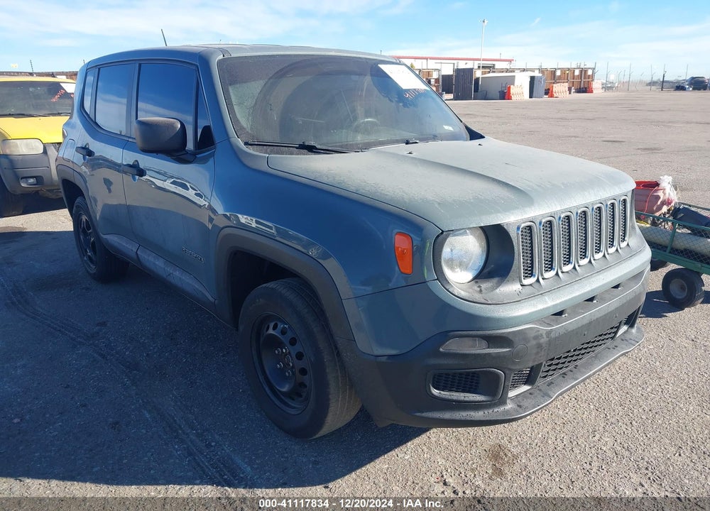 2017 JEEP RENEGADE SPORT 4X4 VIN: ZACCJBAH3HPF23545