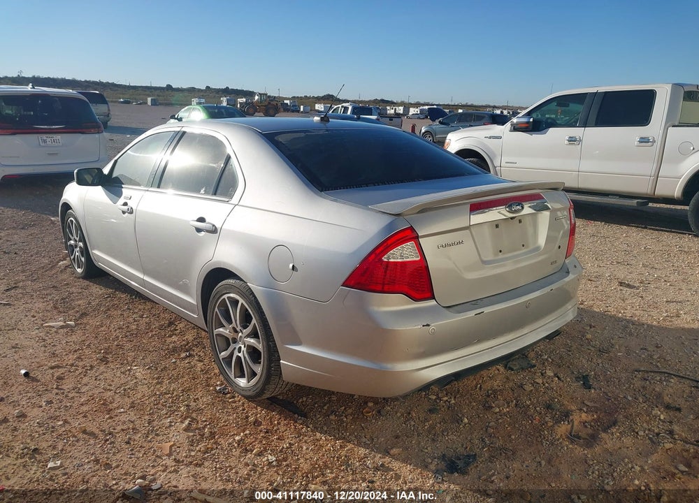 2012 FORD FUSION SEL VIN: 3FAHP0JG7CR258049