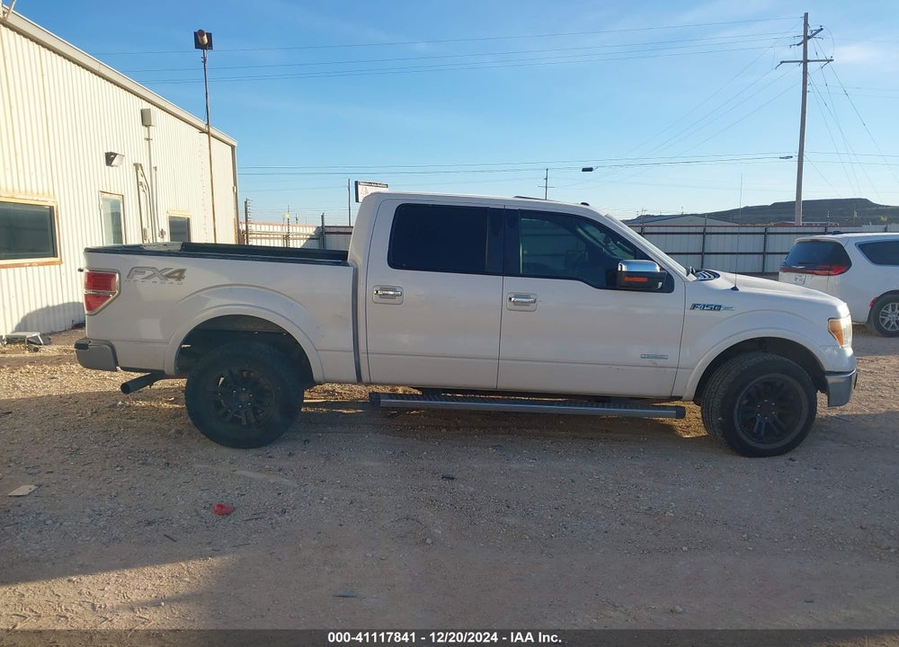2012 FORD F-150 LARIAT VIN: 1FTFW1ET0CKE20058