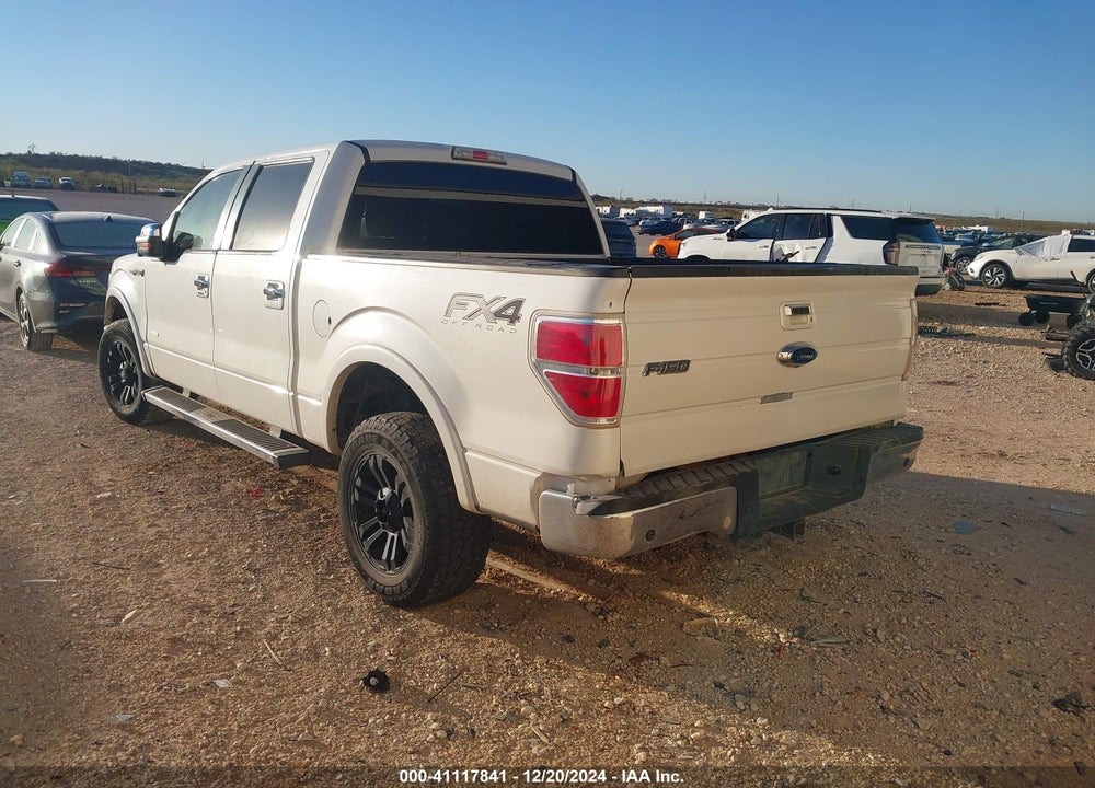 2012 FORD F-150 LARIAT VIN: 1FTFW1ET0CKE20058