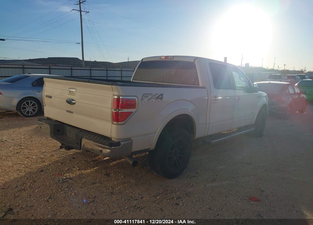 2012 FORD F-150 LARIAT VIN: 1FTFW1ET0CKE20058