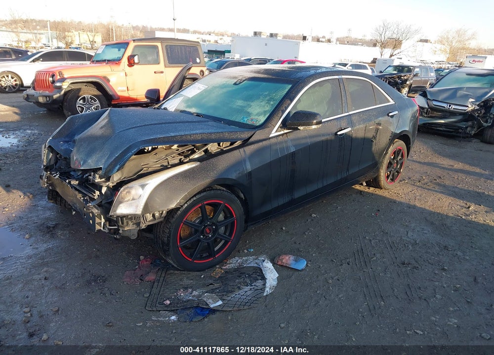 2014 CADILLAC ATS LUXURY VIN: 1G6AH5RX0E0169780