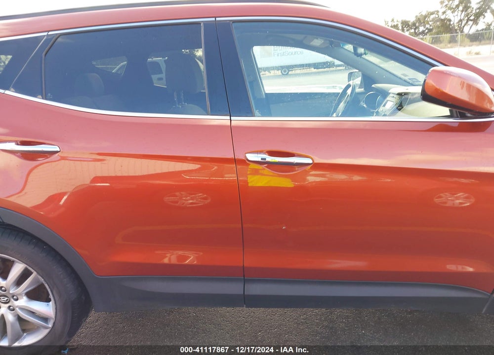 2013 HYUNDAI SANTA FE SPORT 2.0T VIN: 5XYZU3LAXDG093000