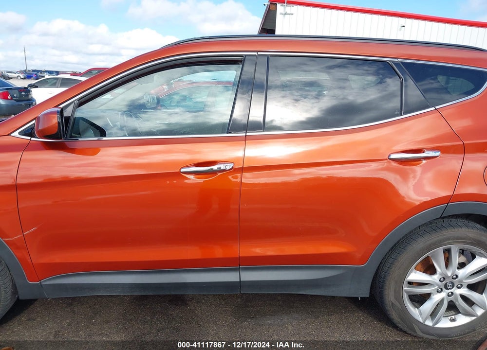 2013 HYUNDAI SANTA FE SPORT 2.0T VIN: 5XYZU3LAXDG093000