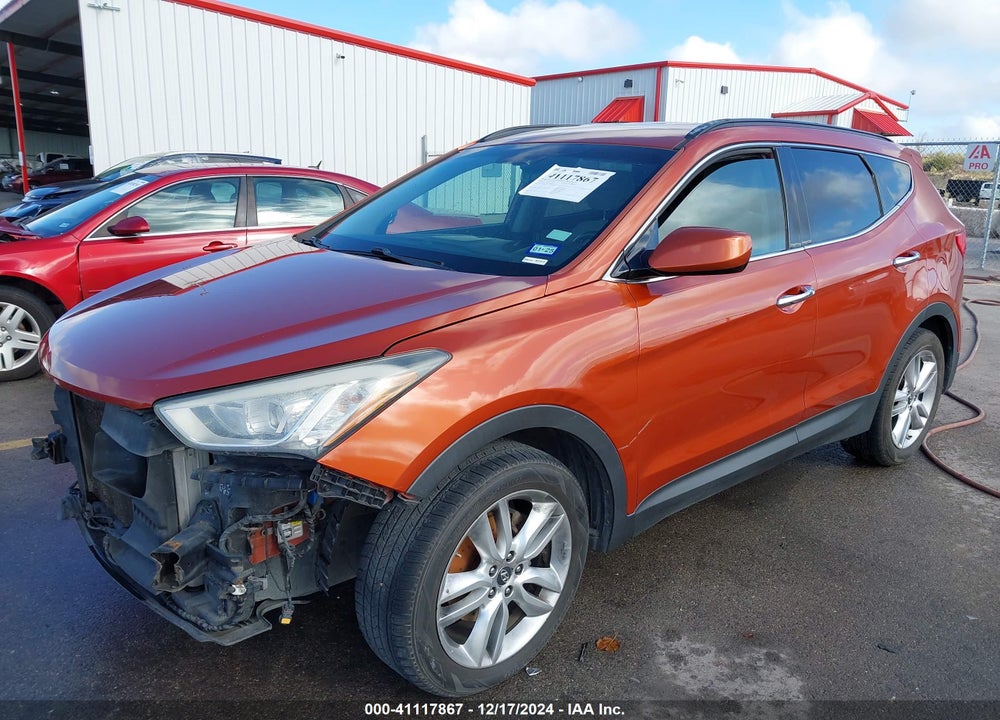 2013 HYUNDAI SANTA FE SPORT 2.0T VIN: 5XYZU3LAXDG093000