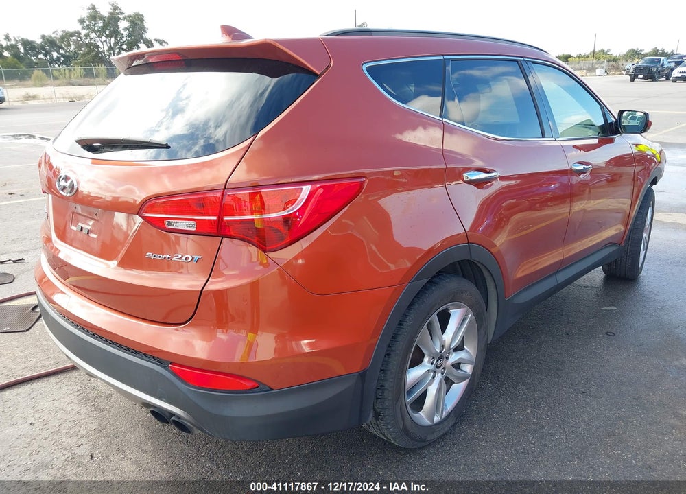 2013 HYUNDAI SANTA FE SPORT 2.0T VIN: 5XYZU3LAXDG093000