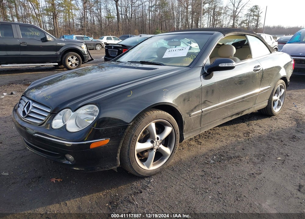 2005 MERCEDES-BENZ CLK 320 VIN: WDBTK65J15F165103