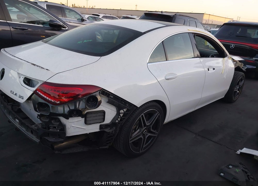 2022 MERCEDES-BENZ AMG CLA 35 VIN: W1K5J5BB8NN312100