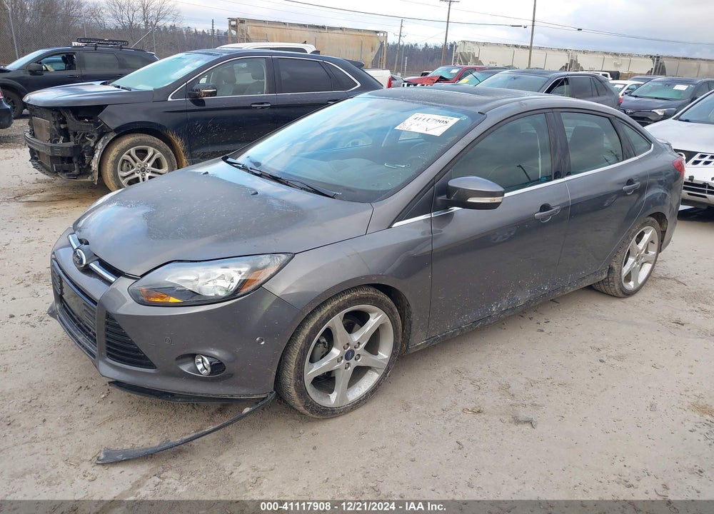 2013 FORD FOCUS TITANIUM VIN: 1FADP3J29DL149029