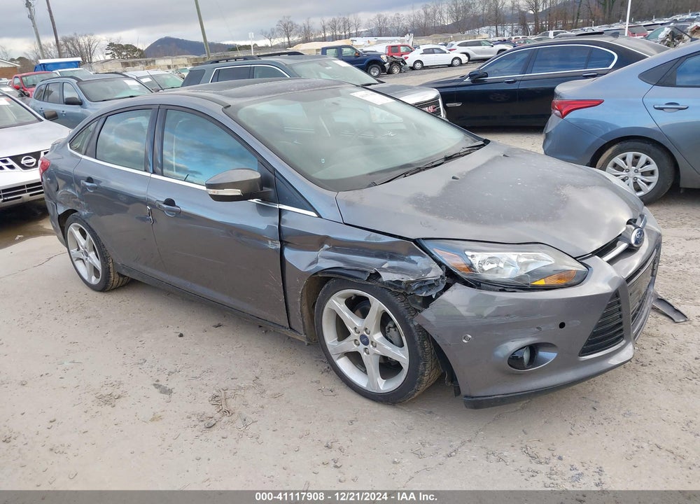 2013 FORD FOCUS TITANIUM VIN: 1FADP3J29DL149029