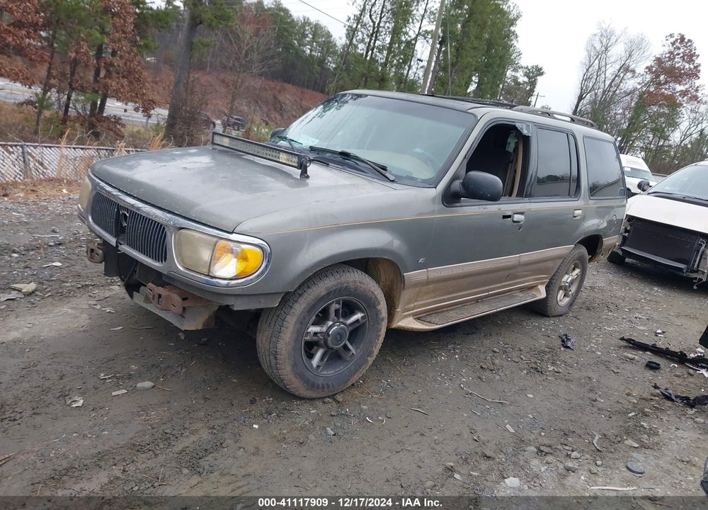 2000 MERCURY MOUNTAINEER VIN: 4M2ZU86P6YUJ06966