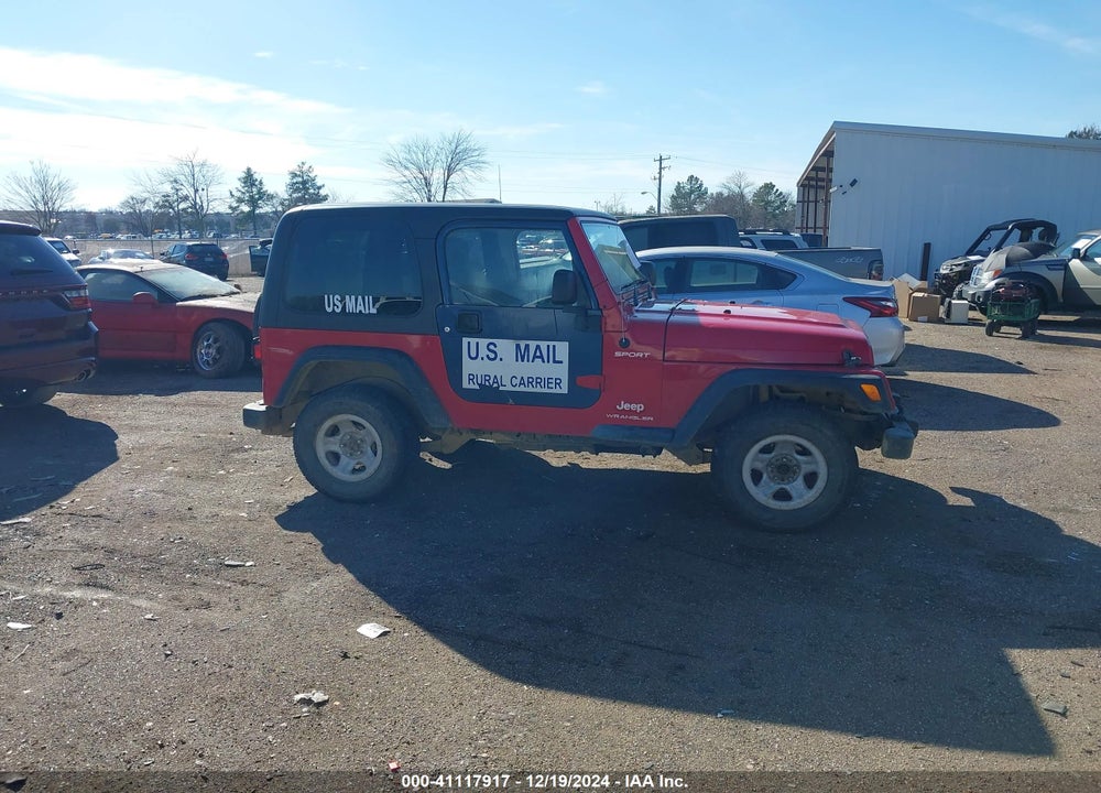2006 JEEP WRANGLER SPORT RHD VIN: 1J4F449S36P716590