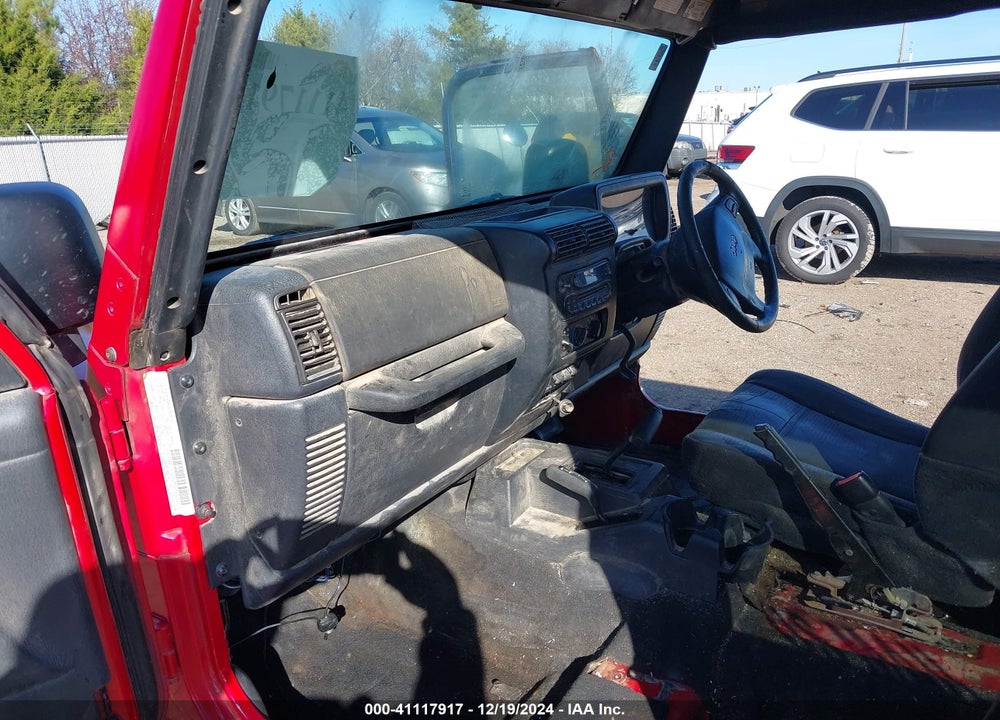 2006 JEEP WRANGLER SPORT RHD VIN: 1J4F449S36P716590